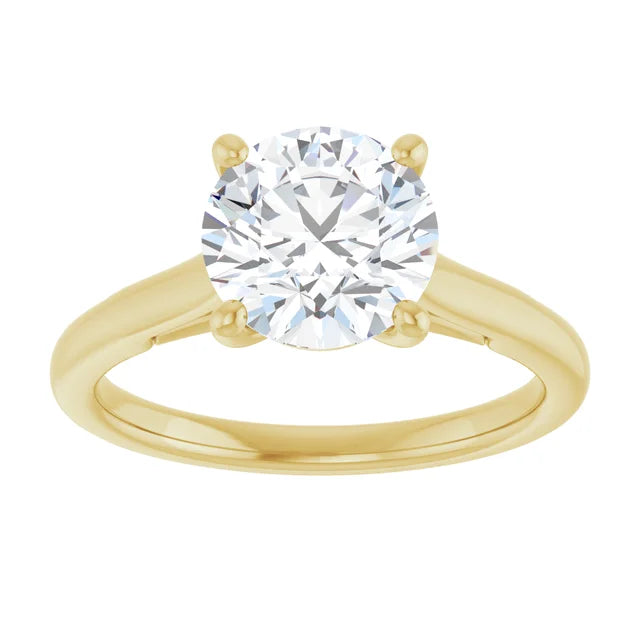 2 CT infinity Solitaire Diamond engagement Ring