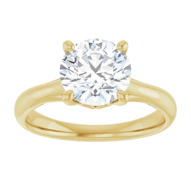 2 CT Round Solitaire Diamond Engagement Ring