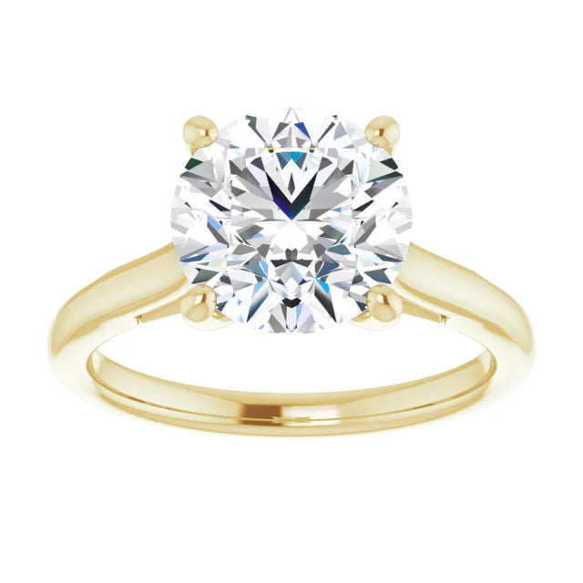 3 CT infinity Solitaire Diamond engagement Ring