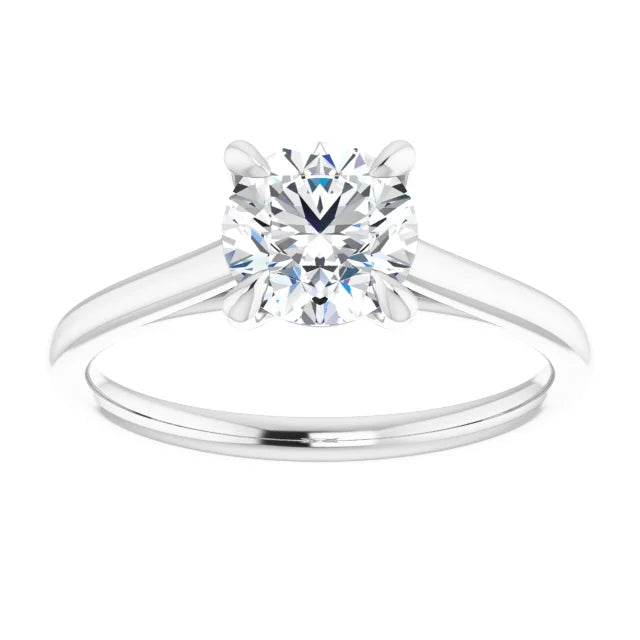 1 CT Diamond solitaire Engagement Ring For Women