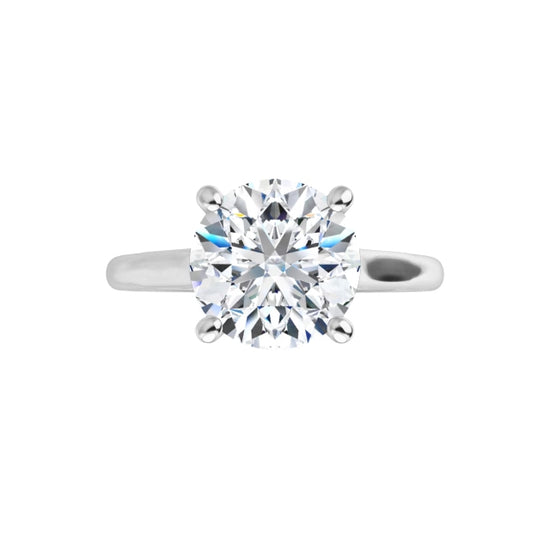 360 Video for 2 CT infinity Solitaire Diamond engagement Ring in Platinum