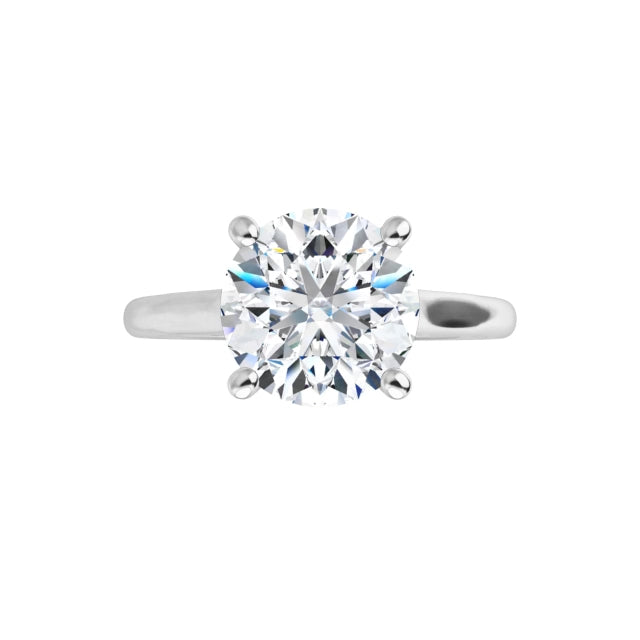 360 Video for 2 CT infinity Solitaire Diamond engagement Ring in Platinum